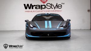 Ferrari 458 Italia by WrapStyle 2016 года